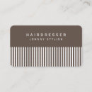 Zoek naar kam visitekaartjes Kapper