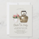 Zoek naar tea pot uitnodigingen Vintage