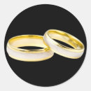 Zoek naar gouden ringen stickers Paar