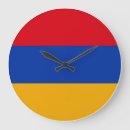 Zoek naar vlaggen van de wereld klokken Armenië