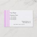 Zoek naar roze witte strepen visitekaartjes Elk persoon