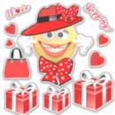 Zoek naar geen emoji stickers Voor haar