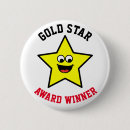 Zoek naar goed gedaan buttons Goud