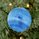 Zoek naar planeten kerstdecoratie Waterverf