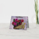 Zoek naar twee duiven kaarten Bloemen