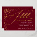 Zoek naar red surprise party uitnodigingen Voor iedereen