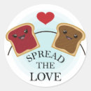 Zoek naar pindakaas stickers Brood