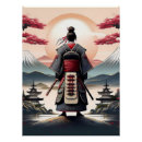 Zoek naar aziatisch landschap posters Samurai