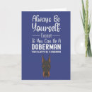 Zoek naar dobermann kaarten Schattig
