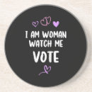 Zoek naar vrouw onderzetters Feminisme