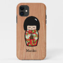Zoek naar kokeshi iphone hoesjes Schattig