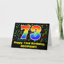 Zoek naar 73ste verjaardagskaarten 73 jaar oud