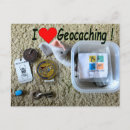 Zoek naar geocache briefkaarten Geocaching