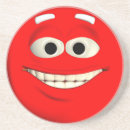 Zoek naar emoticons onderzetters Gezicht