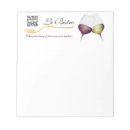 Zoek naar restaurant notitieblokken Wijn