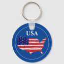 Zoek naar kaart sleutelhangers Usa