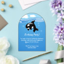 Zoek naar whale party uitnodigingen Blauw