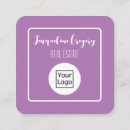 Zoek naar paars visitekaartjes Baas