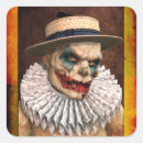 Zoek naar enge clowns stickers Zombie