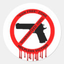 Zoek naar slachtoffer stickers Pistolen