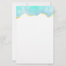 Zoek naar blauwgroen blauw briefpapier Tropisch