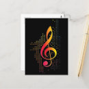 Zoek naar treble clef briefkaarten Band