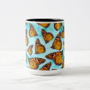 Zoek naar oranje vlinder mokken Pretty