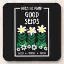 Zoek naar goede vrienden onderzetters Elk persoon