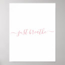 Zoek naar meditatie posters Just breathe
