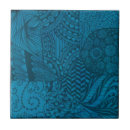 Zoek naar abstracte tekeningen tegels Blauw