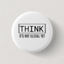 Zoek naar het denken buttons Grappig