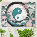 Zoek naar yin yang keuken handdoeken Groen
