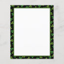 Zoek naar zwarte grens briefpapier Patroon