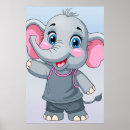 Zoek naar cartoon olifant posters Dier