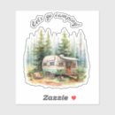 Zoek naar campervan stickers Retro