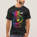 Zoek naar badmintonspeler tshirts Shuttlecock