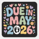 Zoek naar zwangerschap stickers Babyfeestje