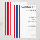 Zoek naar superhero uitnodigingen Stripboek