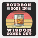 Zoek naar wijsheid stickers Bourbon