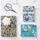 Zoek naar hazen cadeaupapier Bos