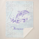 Zoek naar dolfijnen dekens Zee