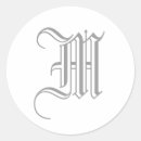Zoek naar letter m stickers Monogrammen