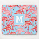 Zoek naar exotische flamingo muismatten Initialen