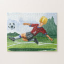Zoek naar voetbal bal puzzels Doel