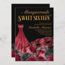 Zoek naar masquerade party sweet 16 uitnodigingen Dochter