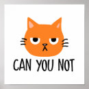 Zoek naar grappige kat posters Introvert
