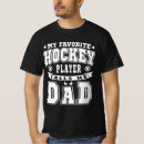 Zoek naar grappige hockey tshirts Vader