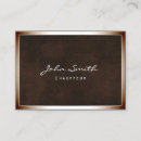 Zoek naar brons visitekaartjes Chauffeur