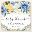 Zoek naar blauw baby shower onderzetters Zomer