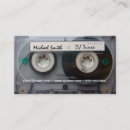 Zoek naar cassette visitekaartjes Djs